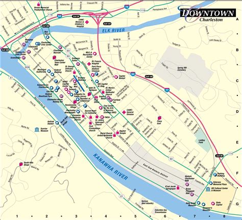Charleston WV Map