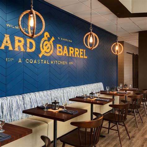 Coastal barrel and board decor