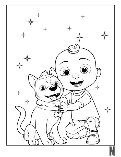 Cocomelon Coloring Pages For Kids Fun Learning Activity