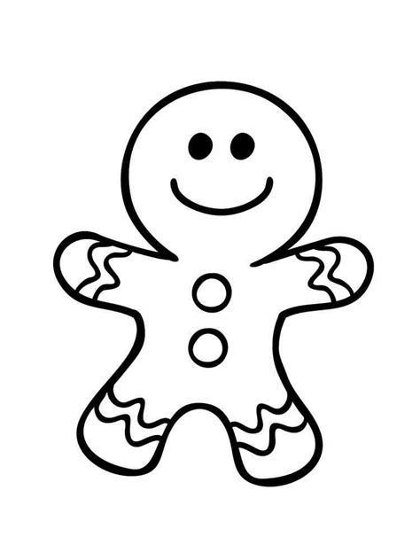 Colorful Gingerbread Man