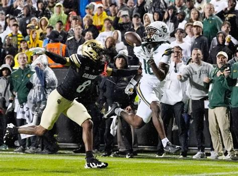 Colorado Baylor Football Score Update