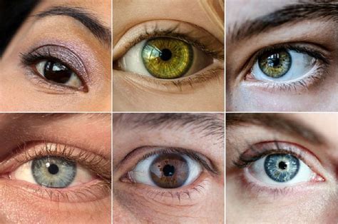 Colores de ojos para morenas