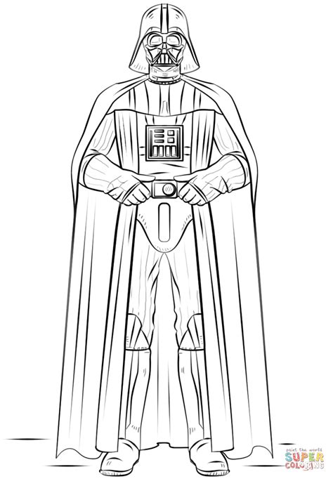 More Darth Vader Coloring Pages