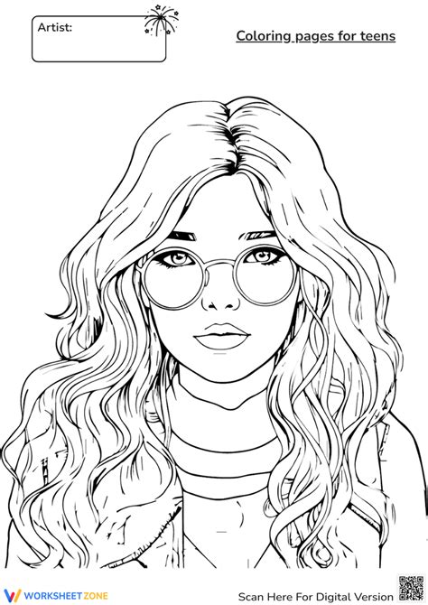 Coloring Pages for Teens