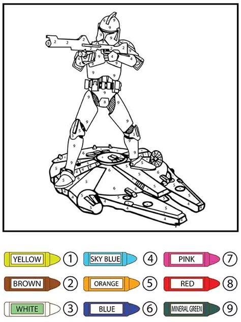 Tips and tricks for coloring Star Wars characters