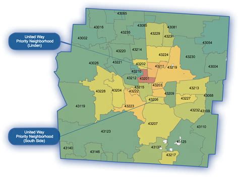 Columbus Zip Code Boundaries