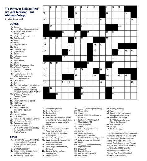 Conclusion: The World of LA Times Crossword Puzzle Solutions and Clues