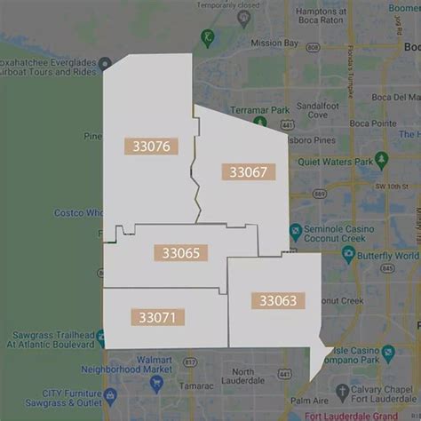 Coral Springs FL Zip Code Guide