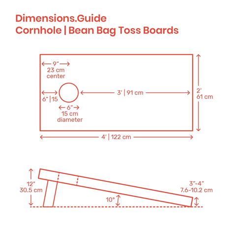Cornhole Board Size
