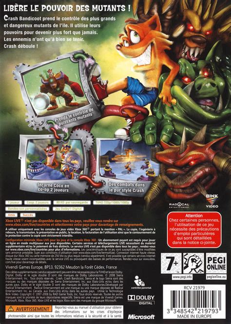 Secrets dévoilés de Crash GéNéRation Mutant