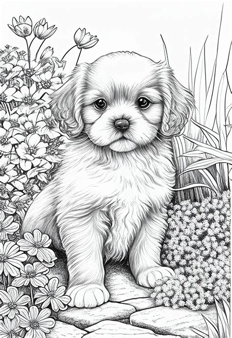 Create your own dog coloring sheets