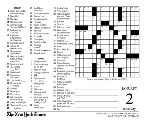 Crossword Archives