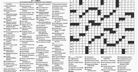 Crossword Benefits