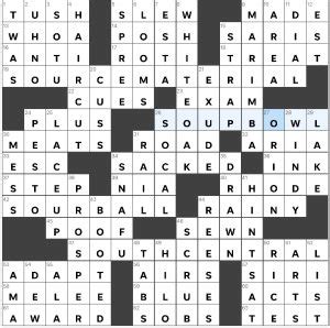 Crossword break