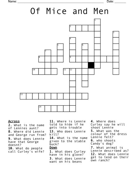 Crossword Clue