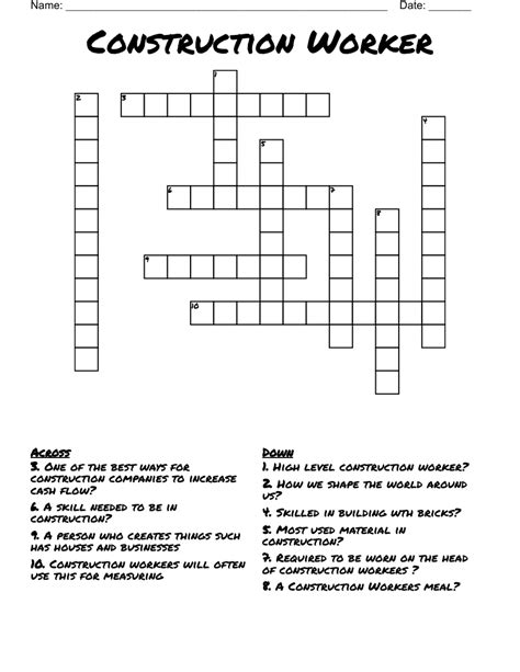 Crossword Construction