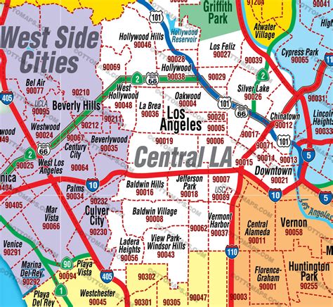 Culver City Los Angeles Zip Code Guide