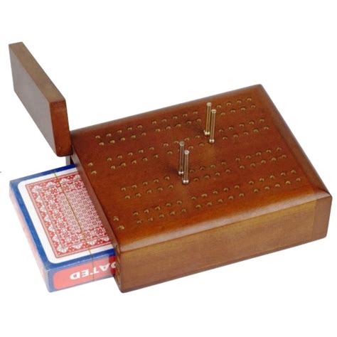Dal Negro Travel Cribbage Board