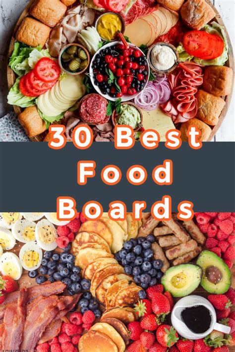 Delicious food boards