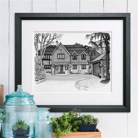 Detailed House Illustration