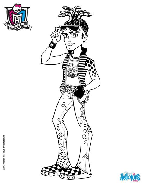 Deuce Gorgon Coloring Page