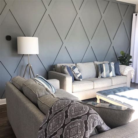 Diagonal Batten Board Wall