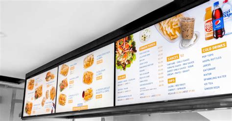 Digital Menu Board Technology