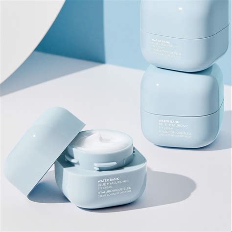 Dusty blue packaging design for a skincare product