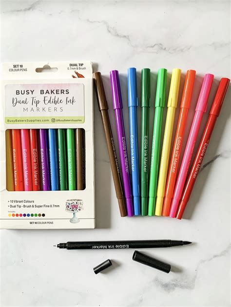 Edible Markers Colors