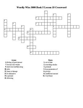 Flair Crossword Clue Solution Examples