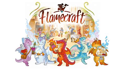 Flamecraft board game components