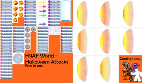 FNAF World Attack Combinations