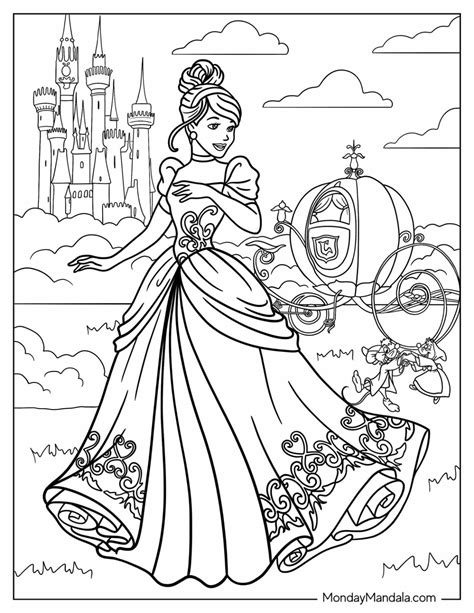 Free Printable Princess Coloring Pages