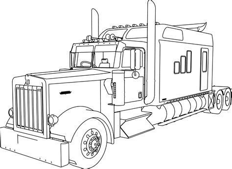 Free Printable Truck Pages