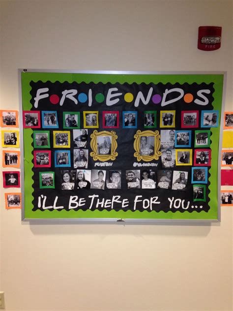 Friendship Goals Bulletin Board Idea