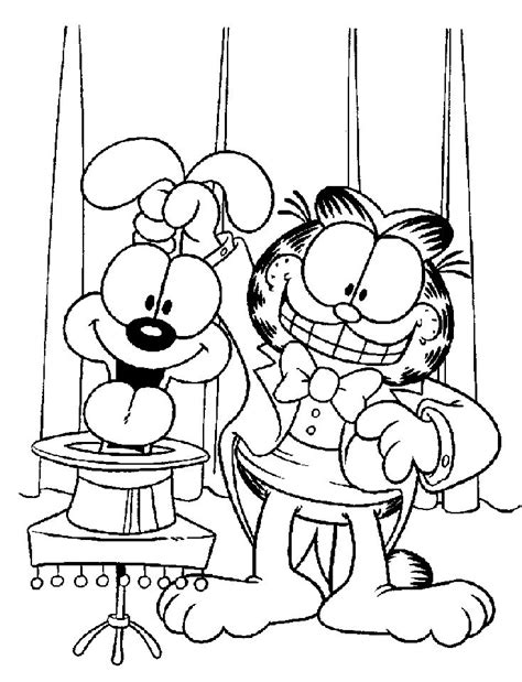 Garfield coloring pages for print