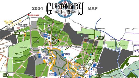 Glastonbury Map