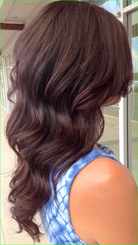Glazing Mocha Hair Color