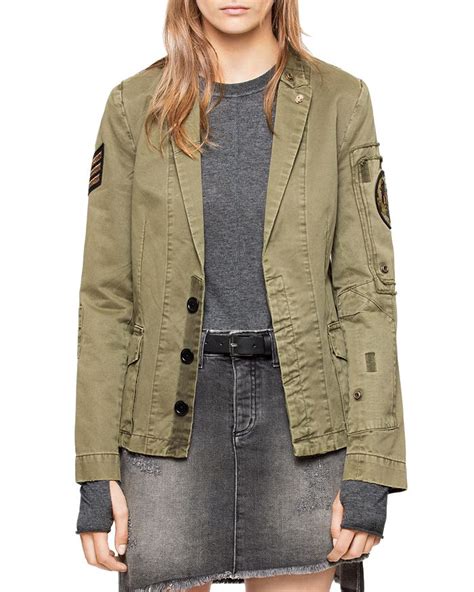 Grunge Military Jacket