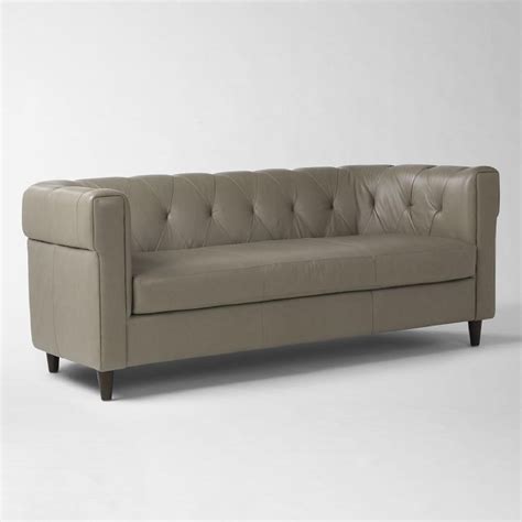 Heather Gray Leather