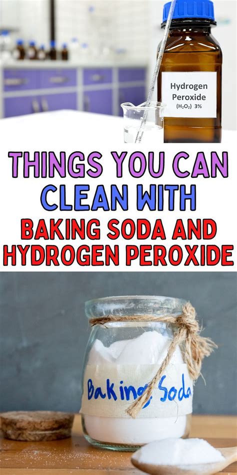 Hydrogen Peroxide and Baking Soda