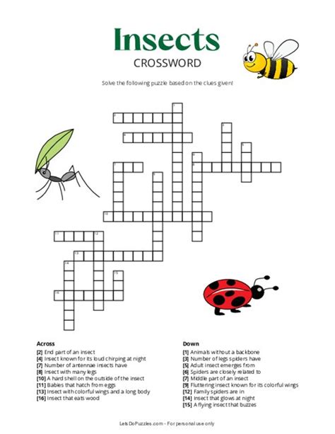 Insect Stage Crossword Clue Tricks