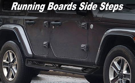 Jeep Wrangler with running boards styling