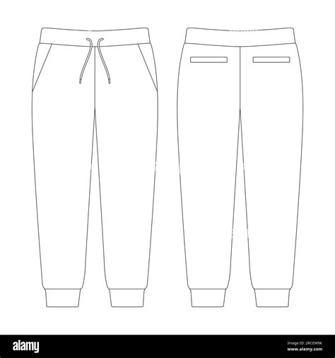 Jogger Set Template with Pockets