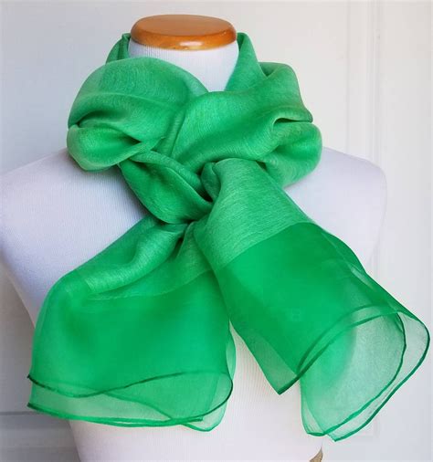 Kelly Green Scarf