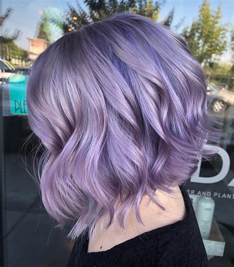 Lavender Hair Color Damage