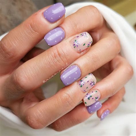 Lavender Nail Color