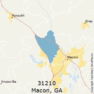 Macon GA Zip Code 31210