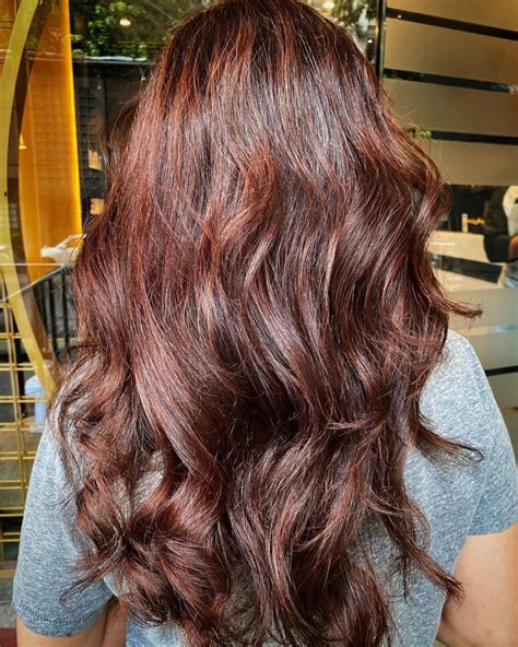 Mahogany Auburn Hair Color