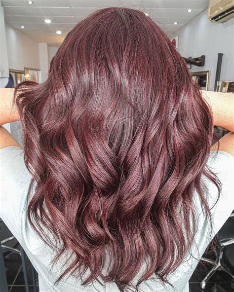 Mahogany hair color products